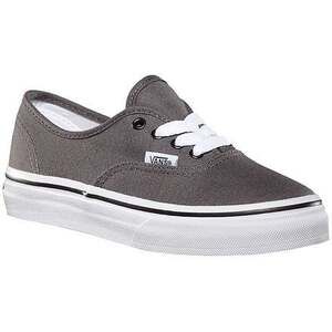 Vans Authentic Kids Size 12.5 Gray Canvas Sneakers